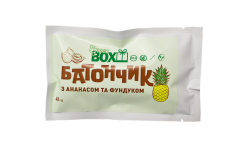 Батончик з Ананасом та фундуком, 40 грам