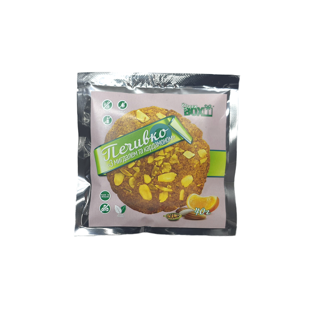 Печивко "З мигдалем та кардамоном", 40 грам