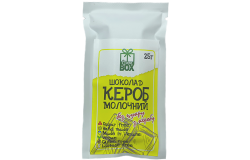 Плитка "Кероб молочний" з керобу, 25 грам (веган)