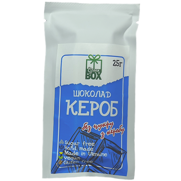 Плитка "Кероб"  Шоколад  з керобу, 25 грам (веган)