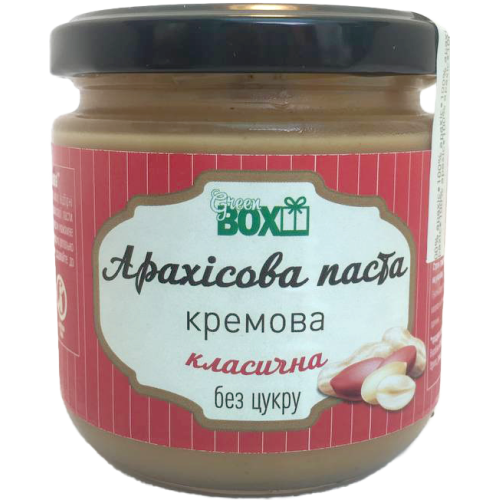 Арахісова паста "кремова" класична, 200грам Арахісова паста "кремова" класична, 200грам