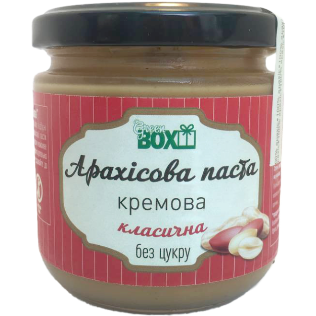 Арахісова паста "кремова" класична, 200грам Арахісова паста "кремова" класична, 200грам
