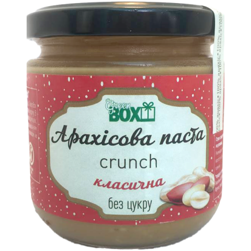 Арахісова паста "crunch" класична, 200грам