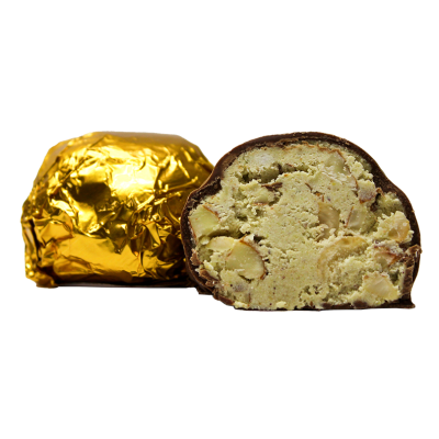 "Bonbon з фісташкою, мигдалем та кеш'ю в молочному шоколаді", 120 грам