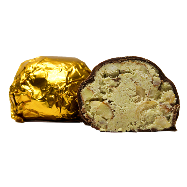 "Bonbon з фісташкою, мигдалем та кеш'ю в молочному шоколаді", 120 грам
