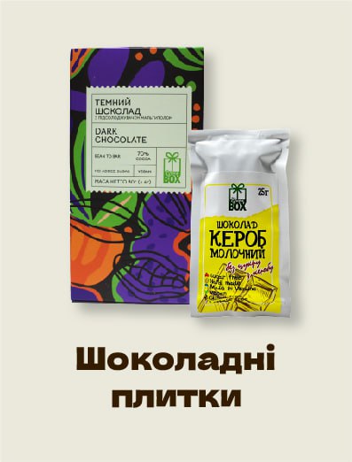 Шоколадні плитки